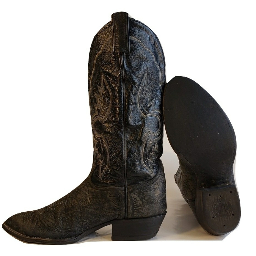 TONY LAMA Cowboy Western GOATSKIN Boots 6250  Men'